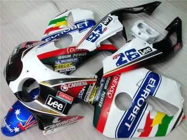 Aftermarket 1990-1998 Carrera EuroBet Honda CBR250RR Motorcycle Fairing