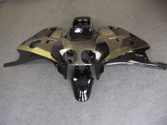 Aftermarket 1990-1998 Silver Gold and Black Honda CBR250RR Motorcycle Fairing Aftermarket 1990-1998 Silver Gold and Black Honda CBR250RR Motorcycle Fairing
