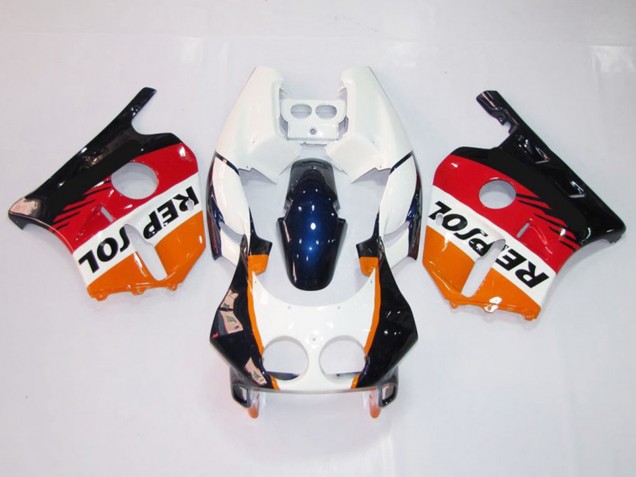 Aftermarket 1990-1998 White Repsol Honda CBR250RR Motorcycle Fairing Aftermarket 1990-1998 White Repsol Honda CBR250RR Motorcycle Fairing