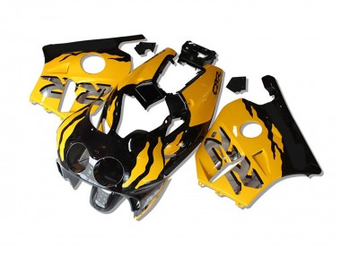 Aftermarket 1990-1998 Yellow Black RR Honda CBR250RR Motorcycle Fairing