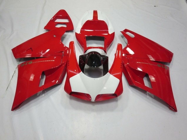 Aftermarket 1993-2005 Red and White Ducati 996 748 916 998 Motorcycle Fairing