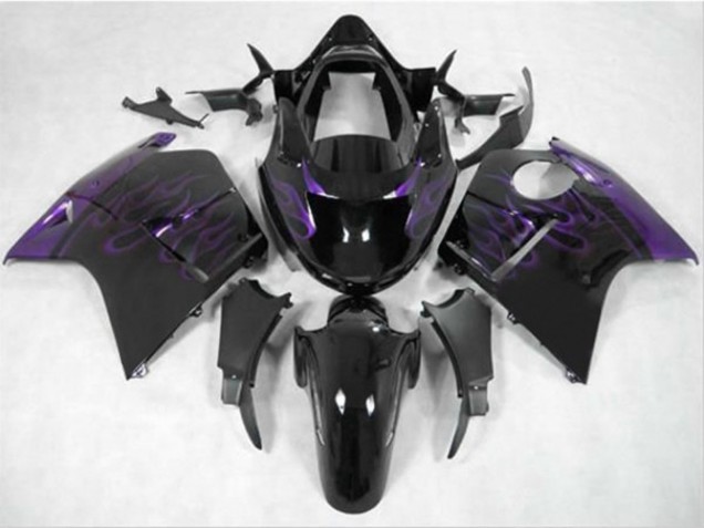 Aftermarket 1996-2007 Dark Purple Flame Honda CBR1100XX Motorcycle Fairing Aftermarket 1996-2007 Dark Purple Flame Honda CBR1100XX Motorcycle Fairing