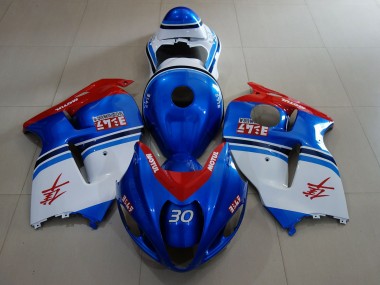 Aftermarket 1997-2007 Ocean Blue & Suzuki GSXR 1300 Motorcycle Fairing