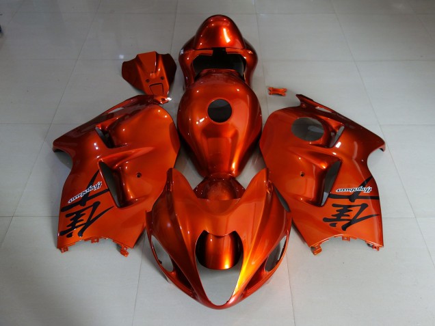 Aftermarket 1997-2007 Vibrant Gloss Orange Suzuki GSXR 1300 Motorcycle Fairing Aftermarket 1997-2007 Vibrant Gloss Orange Suzuki GSXR 1300 Motorcycle Fairing