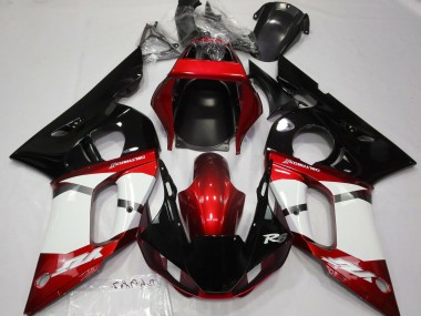 Aftermarket 1998-2002 Metallic Red Yamaha R6 Motorcycle Fairing