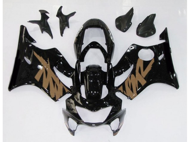 Aftermarket 1999-2000 Gloss Black & Brown Honda CBR600 F4 Motorcycle Fairing Aftermarket 1999-2000 Gloss Black & Brown Honda CBR600 F4 Motorcycle Fairing