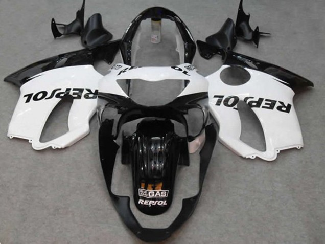 Aftermarket 1999-2000 White Repsol Honda CBR600 F4 Motorcycle Fairing
