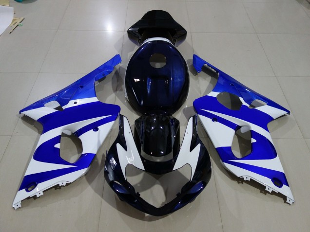 Aftermarket 2000-2002 Deep Blue & Suzuki GSXR 1000 Motorcycle Fairing Aftermarket 2000-2002 Deep Blue & Suzuki GSXR 1000 Motorcycle Fairing