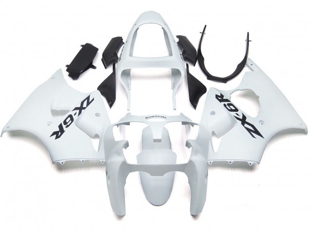 Aftermarket 2000-2002 Plain Gloss With Kawasaki ZX6R Motorcycle Fairing