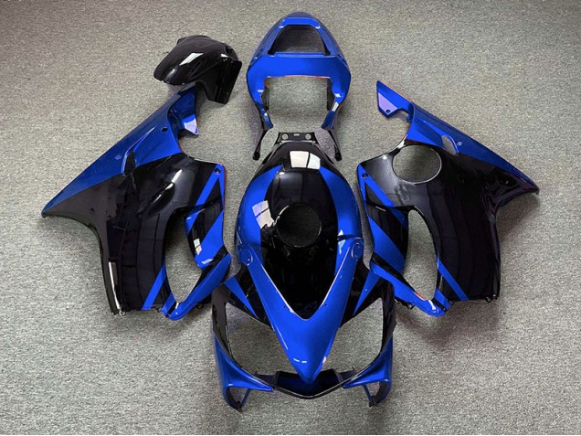 Aftermarket 2001-2003 Gloss Blue and Black Honda CBR600 F4i Motorcycle Fairing Aftermarket 2001-2003 Gloss Blue and Black Honda CBR600 F4i Motorcycle Fairing