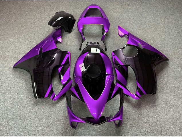 Aftermarket 2001-2003 Gloss Purple and Black Honda CBR600 F4i Motorcycle Fairing Aftermarket 2001-2003 Gloss Purple and Black Honda CBR600 F4i Motorcycle Fairing