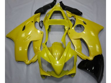 Aftermarket 2001-2003 Pearl Yellow Honda CBR600 F4i Motorcycle Fairing