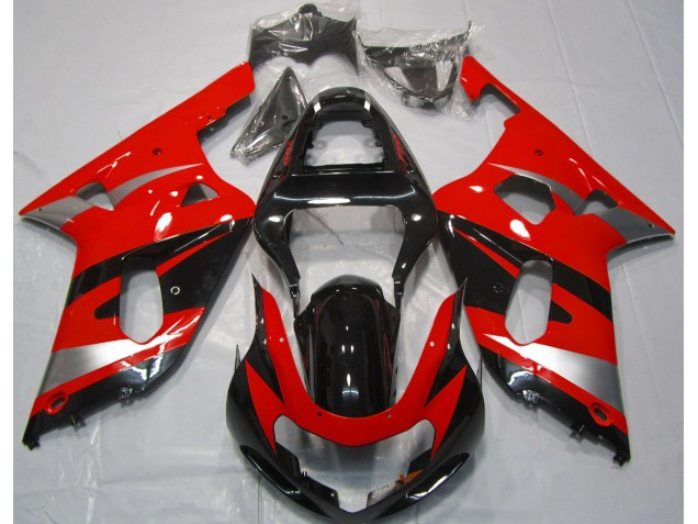Aftermarket 2001-2003 Red OEM Style Suzuki GSXR 600-750 Motorcycle Fairing Aftermarket 2001-2003 Red OEM Style Suzuki GSXR 600-750 Motorcycle Fairing