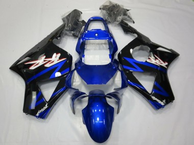 Aftermarket 2002-2003 Blue and Black Honda CBR954 Motorcycle Fairing
