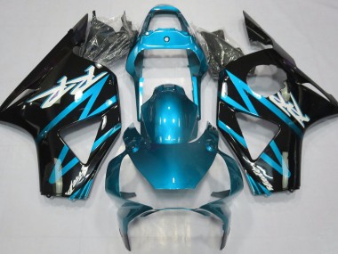 Aftermarket 2002-2003 Electric Light Blue Honda CBR954 Motorcycle Fairing