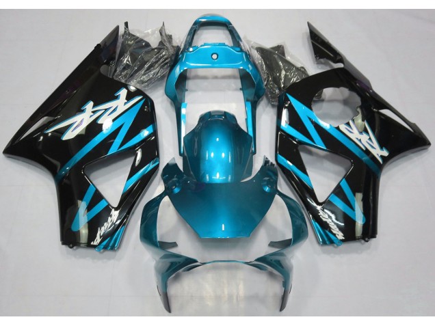 Aftermarket 2002-2003 Electric Light Blue Honda CBR954 Motorcycle Fairing Aftermarket 2002-2003 Electric Light Blue Honda CBR954 Motorcycle Fairing