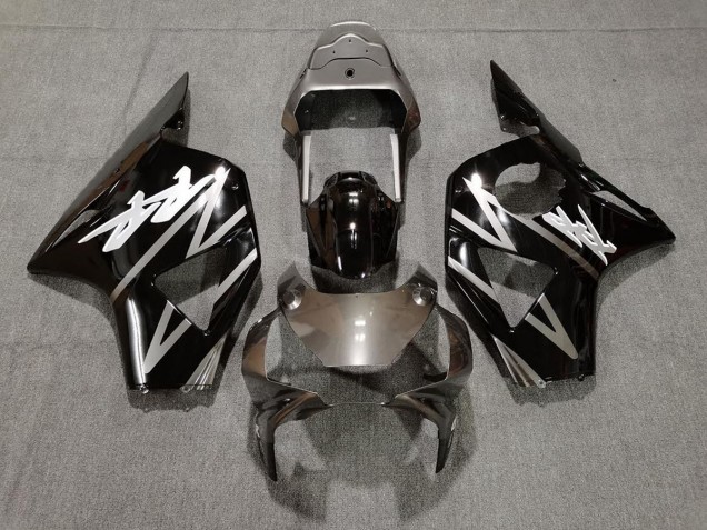 Aftermarket 2002-2003 Gloss Silver and Black Honda CBR954 Motorcycle Fairing Aftermarket 2002-2003 Gloss Silver and Black Honda CBR954 Motorcycle Fairing