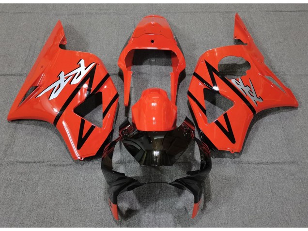 Aftermarket 2002-2003 Red and Black Honda CBR954 Motorcycle Fairing Aftermarket 2002-2003 Red and Black Honda CBR954 Motorcycle Fairing