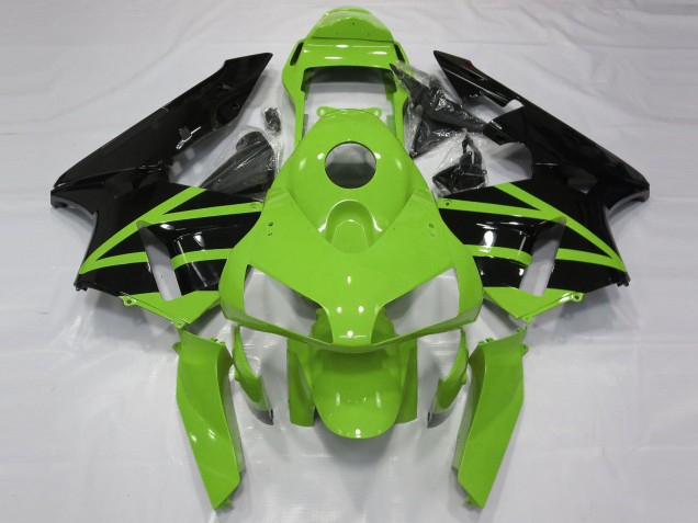 Aftermarket 2003-2004 Bright Green Honda CBR600RR Motorcycle Fairing Aftermarket 2003-2004 Bright Green Honda CBR600RR Motorcycle Fairing