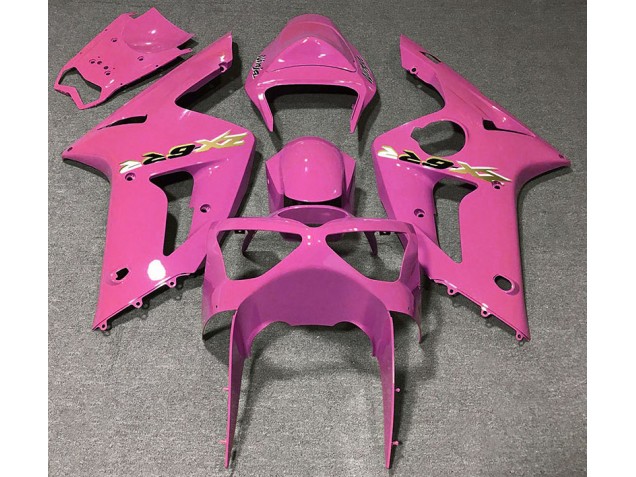 Aftermarket 2003-2004 Gloss Pink Kawasaki ZX6R Motorcycle Fairing Aftermarket 2003-2004 Gloss Pink Kawasaki ZX6R Motorcycle Fairing