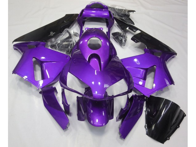 Aftermarket 2003-2004 Gloss Purple Plain Honda CBR600RR Motorcycle Fairing Aftermarket 2003-2004 Gloss Purple Plain Honda CBR600RR Motorcycle Fairing
