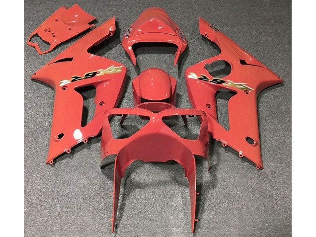 Aftermarket 2003-2004 Grapefruit Kawasaki ZX6R Motorcycle Fairing