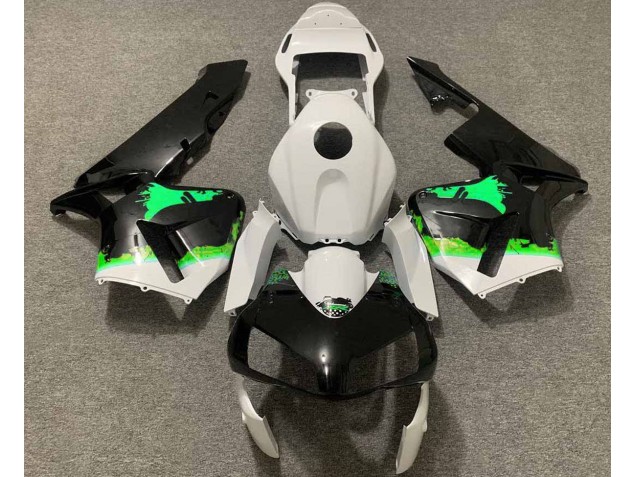 Aftermarket 2003-2004 Green Splatter Honda CBR600RR Motorcycle Fairing Aftermarket 2003-2004 Green Splatter Honda CBR600RR Motorcycle Fairing