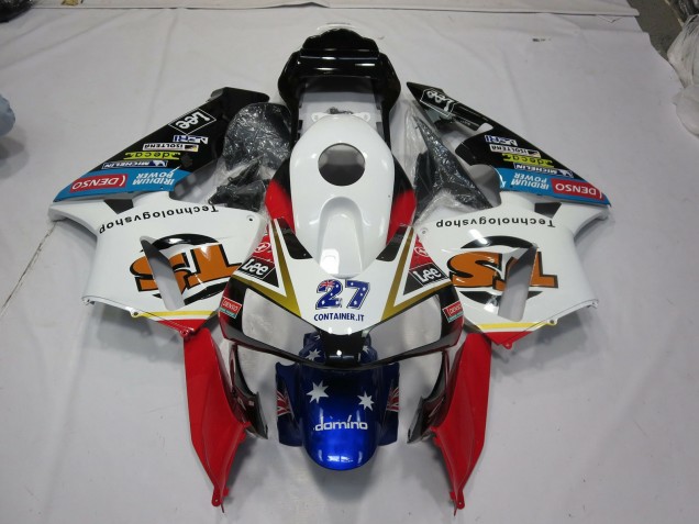 Aftermarket 2003-2004 LCR Honda 27 Honda CBR600RR Motorcycle Fairing Aftermarket 2003-2004 LCR Honda 27 Honda CBR600RR Motorcycle Fairing