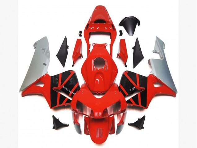 Aftermarket 2003-2004 OEM Style Red Honda CBR600RR Motorcycle Fairing