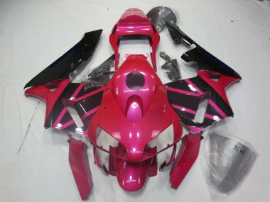 Aftermarket 2003-2004 Pink and Black Honda CBR600RR Motorcycle Fairing