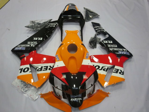 Aftermarket 2003-2004 Repsol Classic Style Honda CBR600RR Motorcycle Fairing