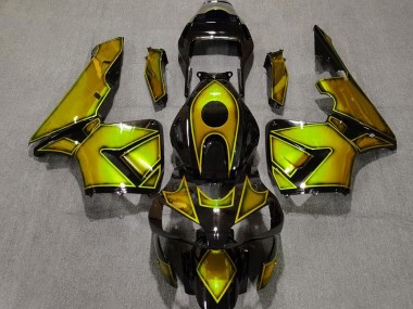 Aftermarket 2003-2004 Special Design Gold Honda CBR600RR Motorcycle Fairing