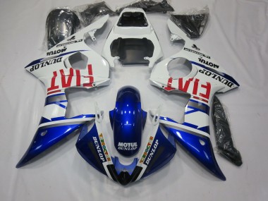 Aftermarket 2003-2005 Fiat Deep Blue Yamaha R6 Motorcycle Fairing