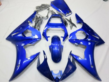 Aftermarket 2003-2005 Gloss Blue Yamaha R6 Motorcycle Fairing