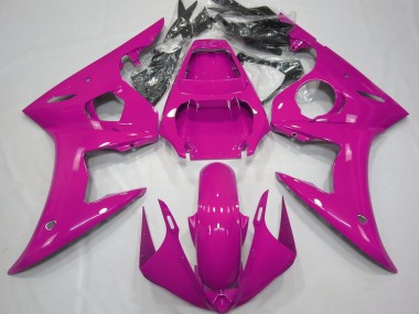 Aftermarket 2003-2005 Gloss Pink Yamaha R6 Motorcycle Fairing