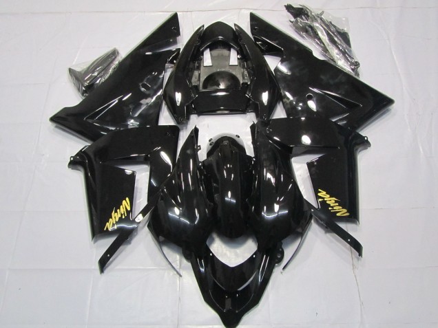 Aftermarket 2004-2005 Black Gold Kawasaki ZX10R Motorcycle Fairing Aftermarket 2004-2005 Black Gold Kawasaki ZX10R Motorcycle Fairing