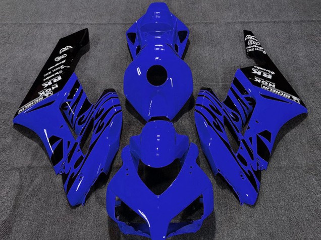 Aftermarket 2004-2005 Gloss Blue Flame Honda CBR1000RR Motorcycle Fairing Aftermarket 2004-2005 Gloss Blue Flame Honda CBR1000RR Motorcycle Fairing