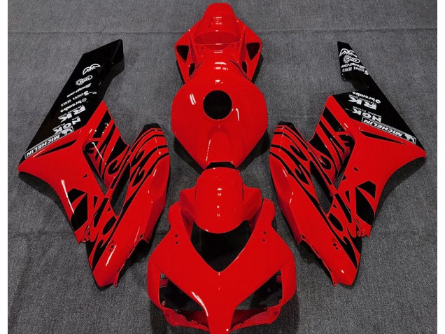 Aftermarket 2004-2005 Gloss Red Flame Honda CBR1000RR Motorcycle Fairing Aftermarket 2004-2005 Gloss Red Flame Honda CBR1000RR Motorcycle Fairing