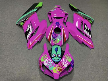 Aftermarket 2004-2005 Pink Shark Honda CBR1000RR Motorcycle Fairing