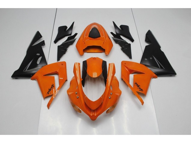 Aftermarket 2004-2005 Plain Orange Ninja Kawasaki ZX10R Motorcycle Fairing Aftermarket 2004-2005 Plain Orange Ninja Kawasaki ZX10R Motorcycle Fairing