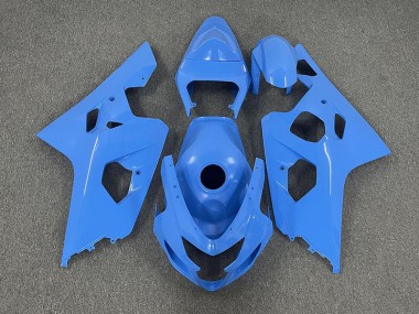 Aftermarket 2004-2005 Sky Blue Suzuki GSXR 600-750 Motorcycle Fairing
