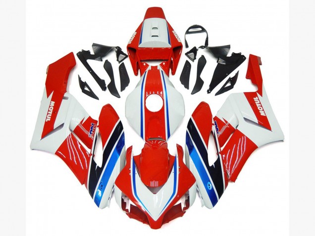 Aftermarket 2004-2005 TriColor Motul Honda CBR1000RR Motorcycle Fairing