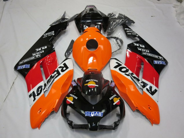 Aftermarket 2004-2005 Vibrant Repsol (w) Honda CBR1000RR Motorcycle Fairing
