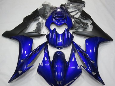 Aftermarket 2004-2006 Gloss Blue & Black Yamaha R1 Motorcycle Fairing