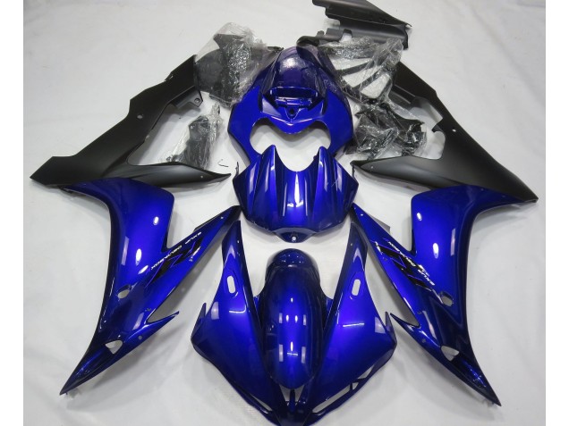 Aftermarket 2004-2006 Gloss Blue & Black Yamaha R1 Motorcycle Fairing Aftermarket 2004-2006 Gloss Blue & Black Yamaha R1 Motorcycle Fairing