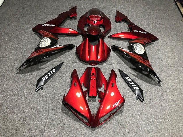 Aftermarket 2004-2006 Gloss Red & Yamaha R1 Motorcycle Fairing Aftermarket 2004-2006 Gloss Red & Yamaha R1 Motorcycle Fairing