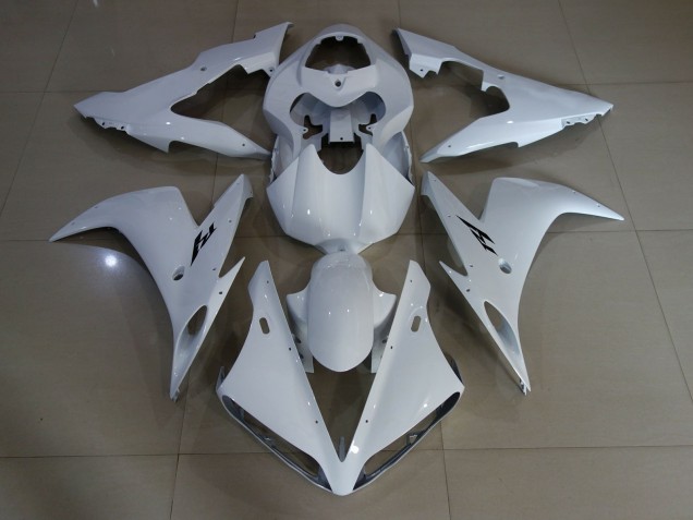 Aftermarket 2004-2006 Gloss White Yamaha R1 Motorcycle Fairing Aftermarket 2004-2006 Gloss White Yamaha R1 Motorcycle Fairing