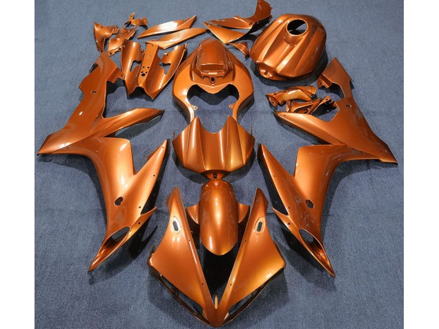 Aftermarket 2004-2006 Solid Orange Yamaha R1 Motorcycle Fairing Aftermarket 2004-2006 Solid Orange Yamaha R1 Motorcycle Fairing