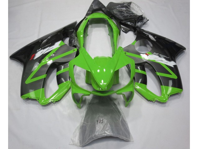 Aftermarket 2004-2007 Gloss Green & Grey Honda CBR600 F4i Motorcycle Fairing Aftermarket 2004-2007 Gloss Green & Grey Honda CBR600 F4i Motorcycle Fairing