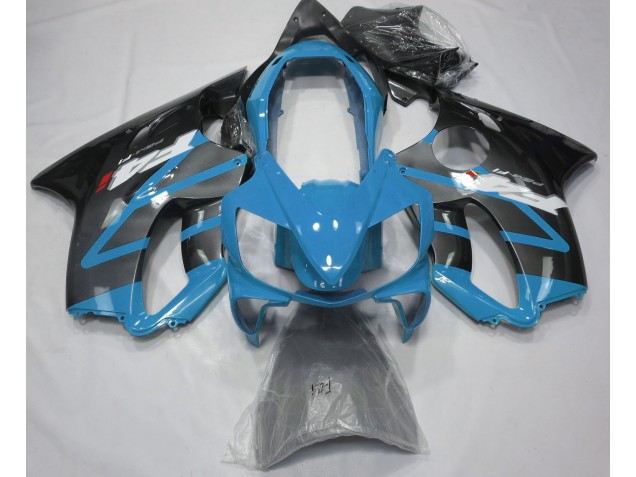 Aftermarket 2004-2007 Gloss Light Blue & Grey Honda CBR600 F4i Motorcycle Fairing Aftermarket 2004-2007 Gloss Light Blue & Grey Honda CBR600 F4i Motorcycle Fairing